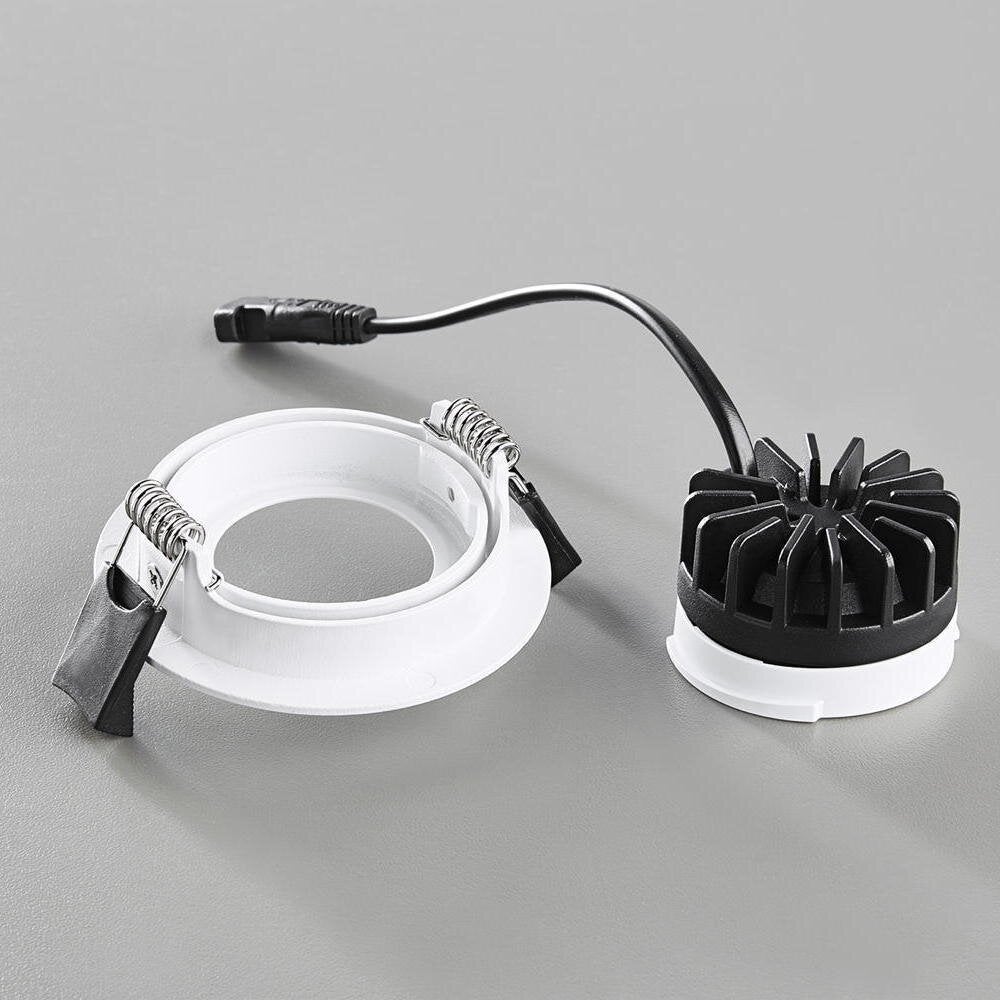 LED inbouwspot DL6808 in wit, 6W, 400lm, IP54
