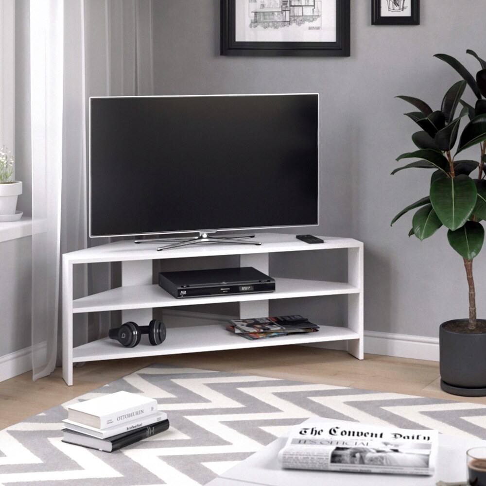 Vicco Lowboard Eck TV Board Schrank Pit Fernsehtisch Eckschrank Fernsehschrank