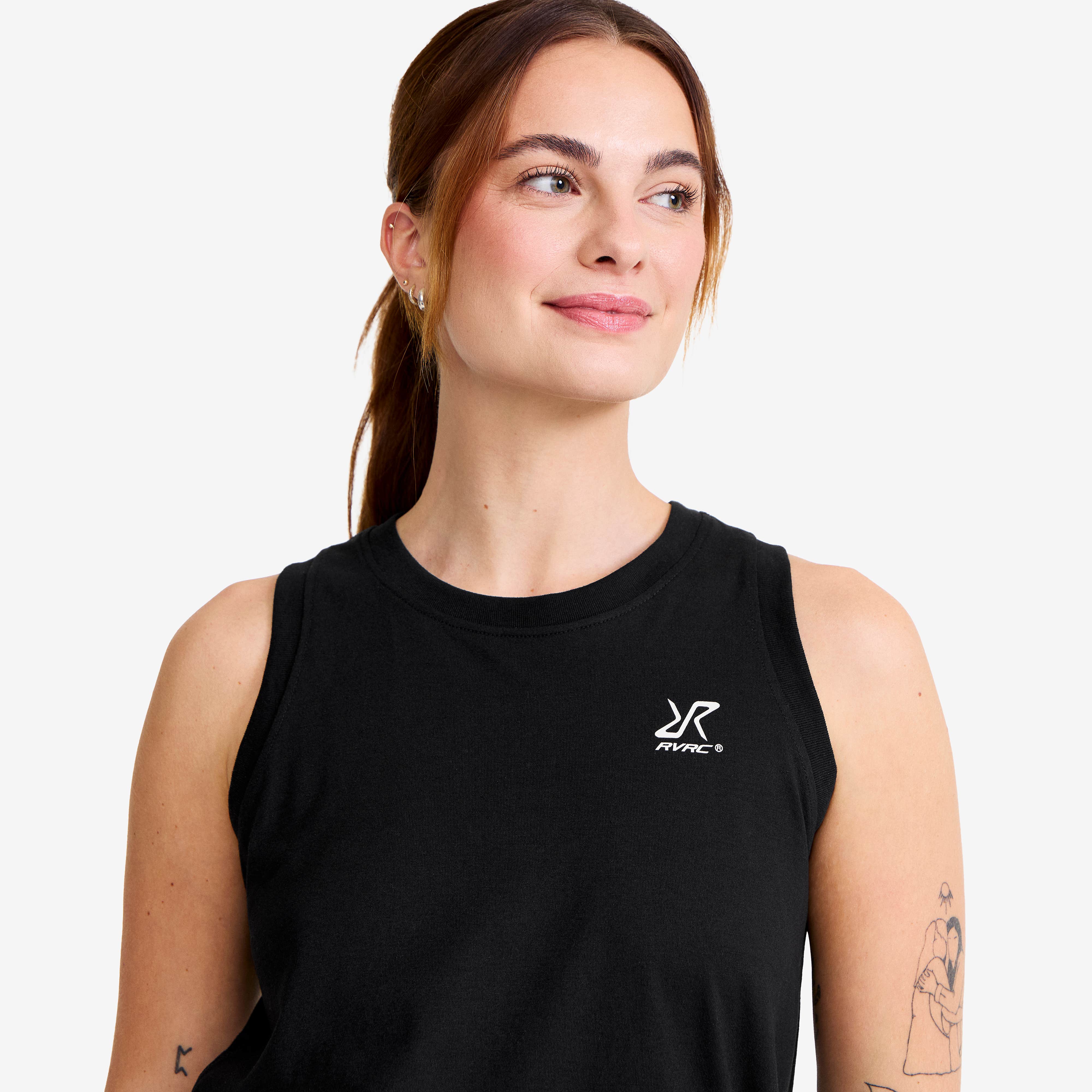 Easy Tank Top Dame Black