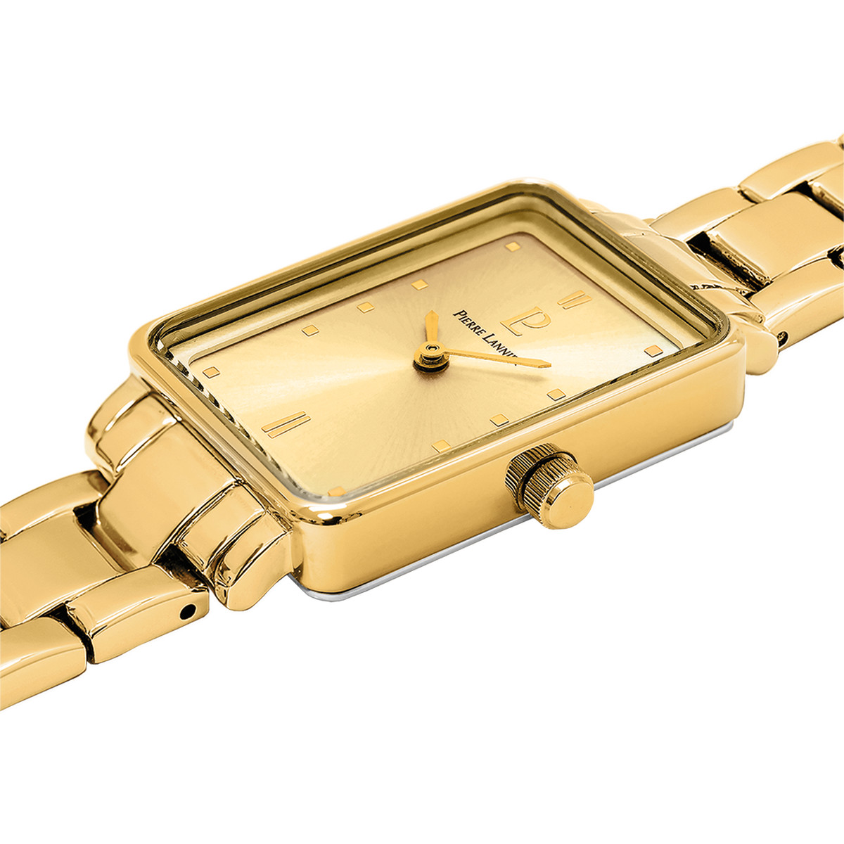 Montre PIERRE LANNIER ariane femme bracelet acier doré