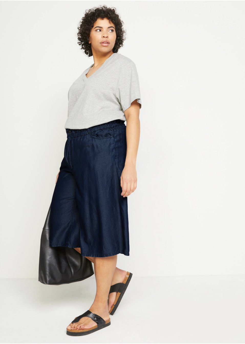 Bermuda en jean en TENCEL™ Lyocell