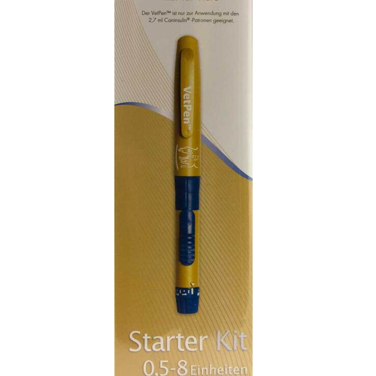 Caninsulin Vetpen 0,5 - 8 I.E. Insulin Pen für Tiere, 1 St