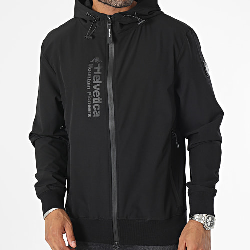 Veste Zippée Capuche Siroko 2 Noir