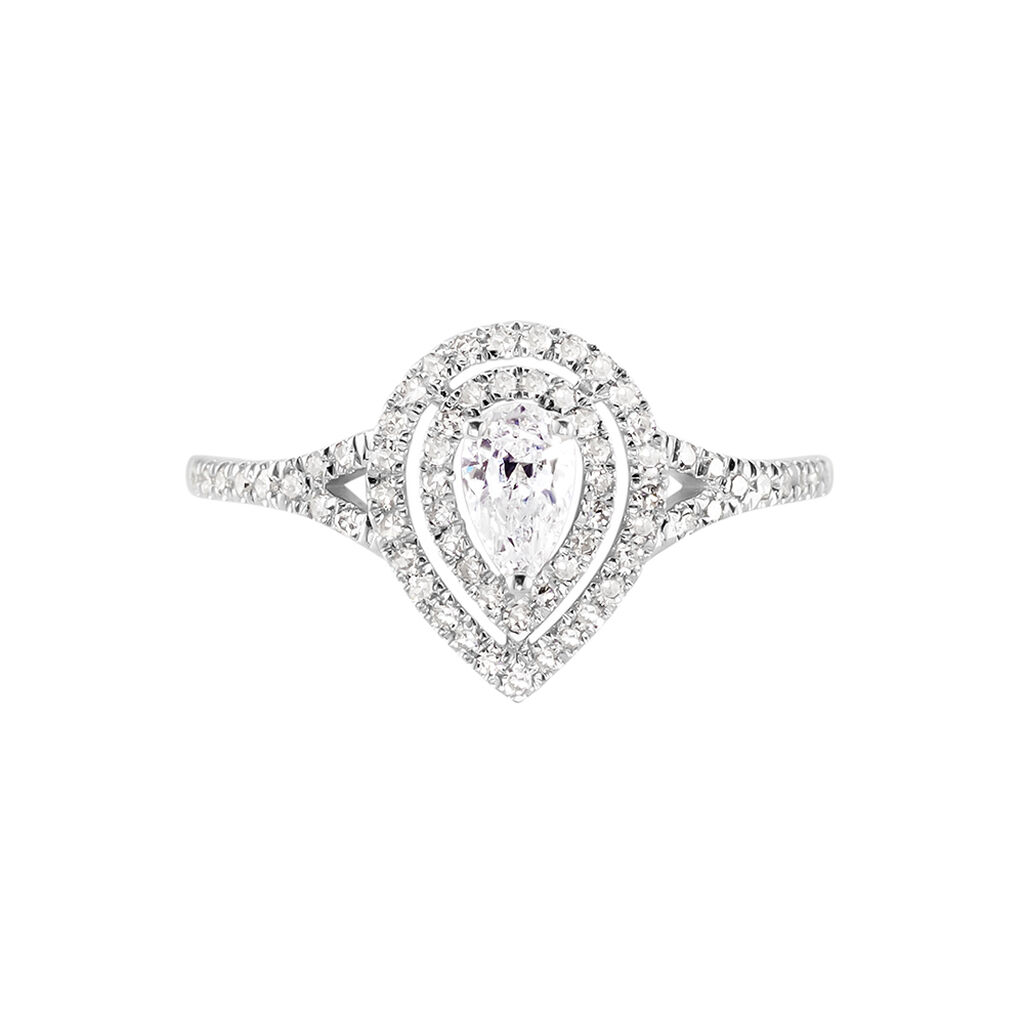 Bague Diamina Or Blanc Diamant