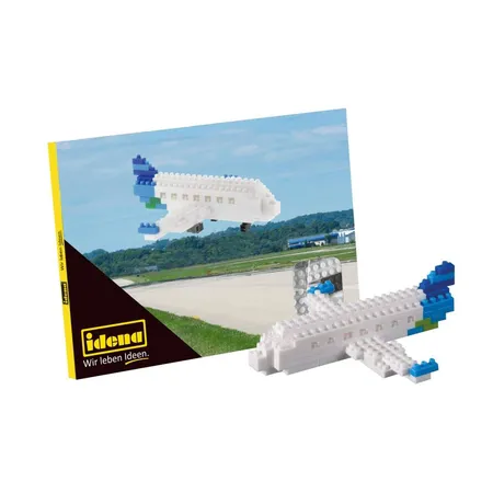 Idena Minibaustein Postkarte Flugzeug