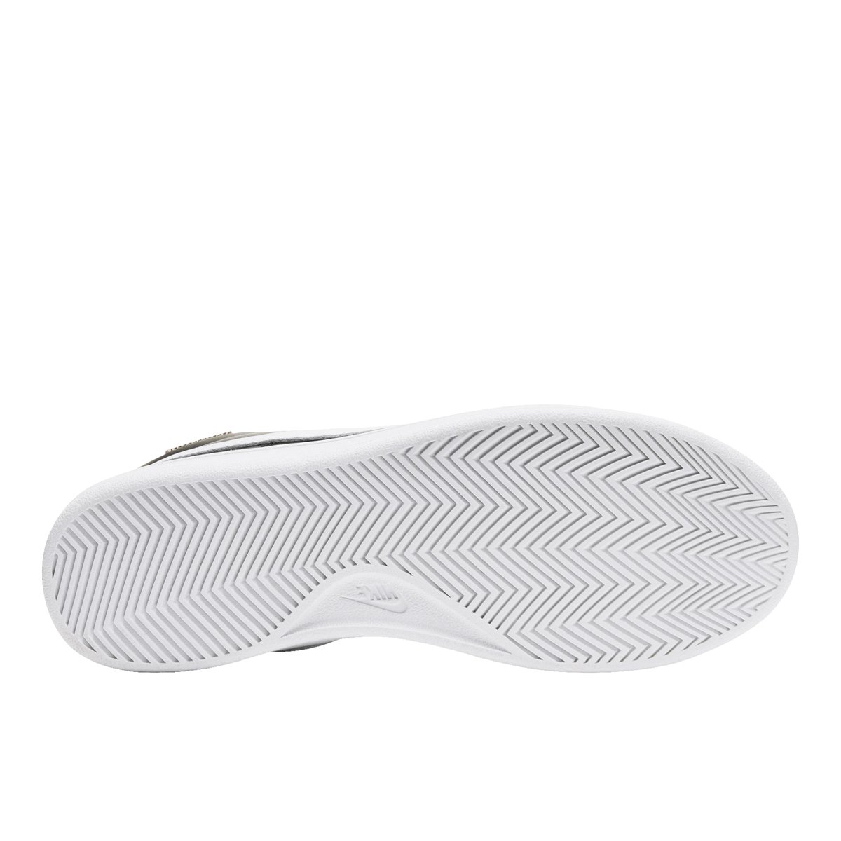 NIKE-Court royal2-Baskets montantes - Talon plat - Noir/Blanc