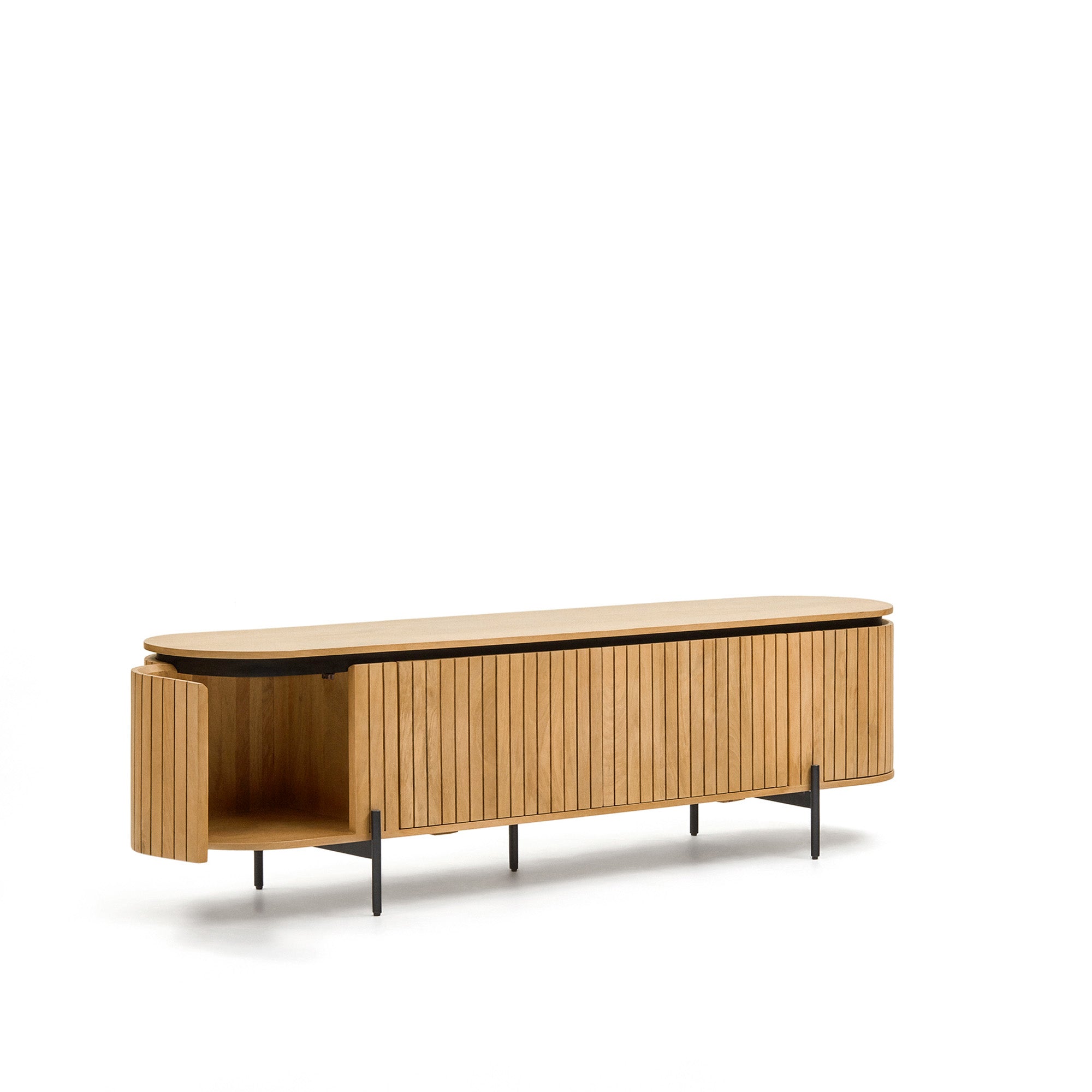 Kave Home Licia Tv-meubel - 4-deurs