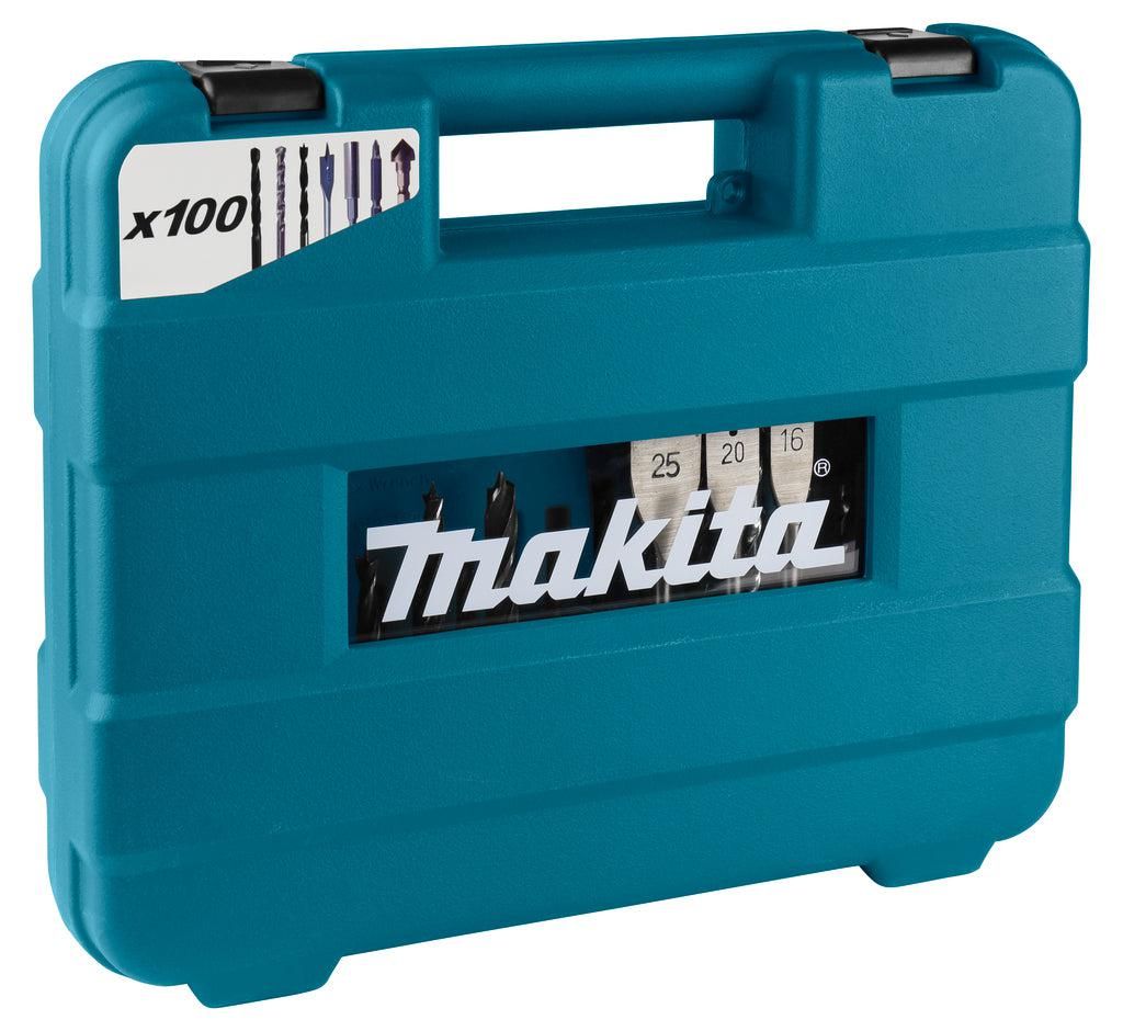 Makita D-47248 Boor- en Schroefbitset 100-delig in koffer