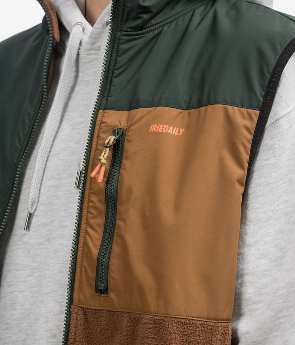 Iriedaily Auf Deck Fleece Weste (nightforest)