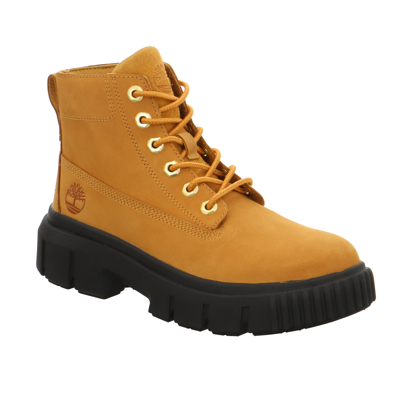 Schnürboots gelb