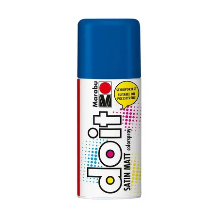 Marabu do it Colorspray Satin Matt, mittelblau, 150 ml