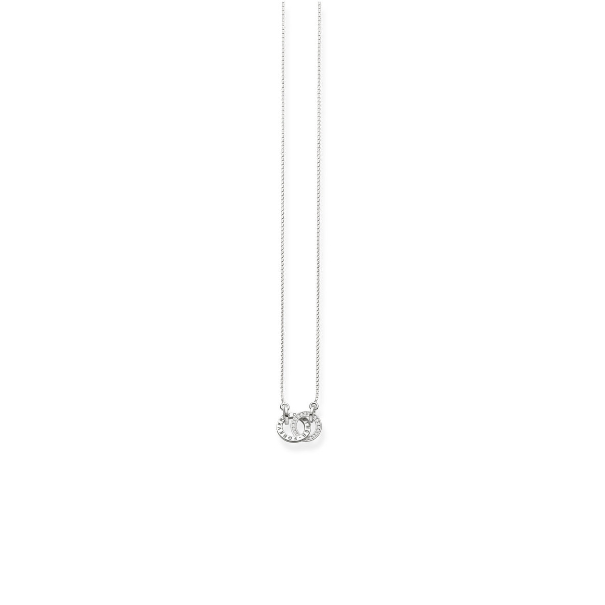 Collier THOMAS SABO FOREVER TOGETHER argent 925 zirconias