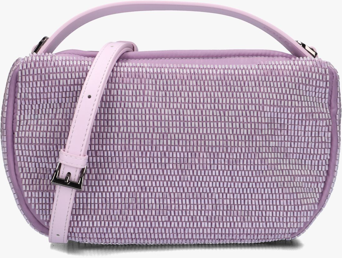 HVISK paarse hvisk schoudertas tate beaded