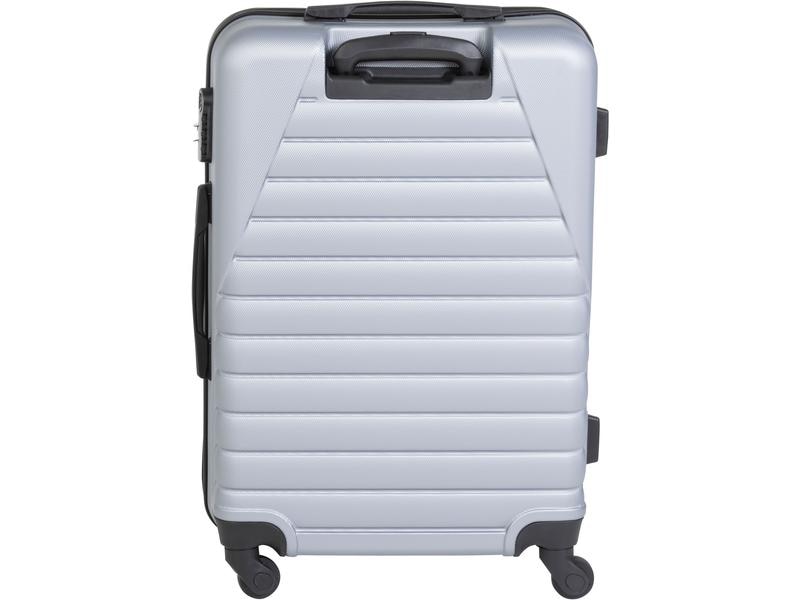 FTM Reisekofferset World Superb 2-teilig, Silbergrau Zwei Trolleys unterschiedlicher Grösse