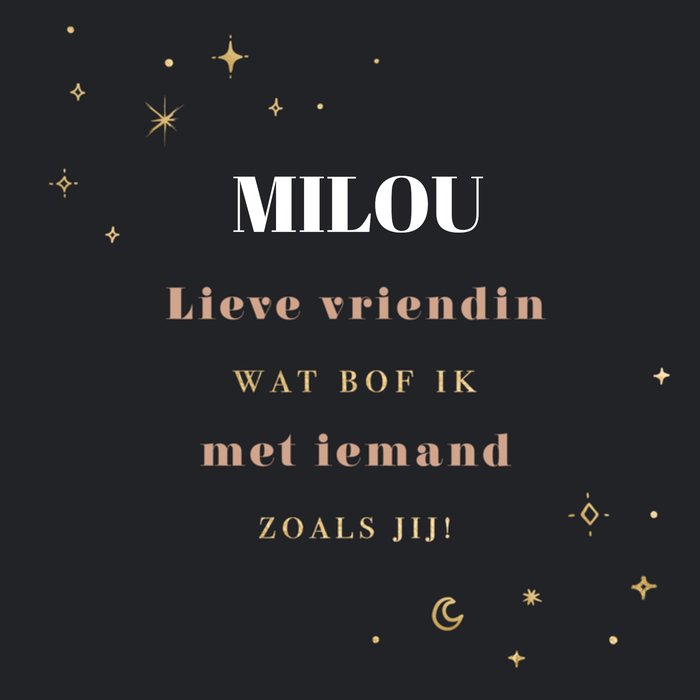 Greetz | Vriendschapskaart | met aanpasbare naam