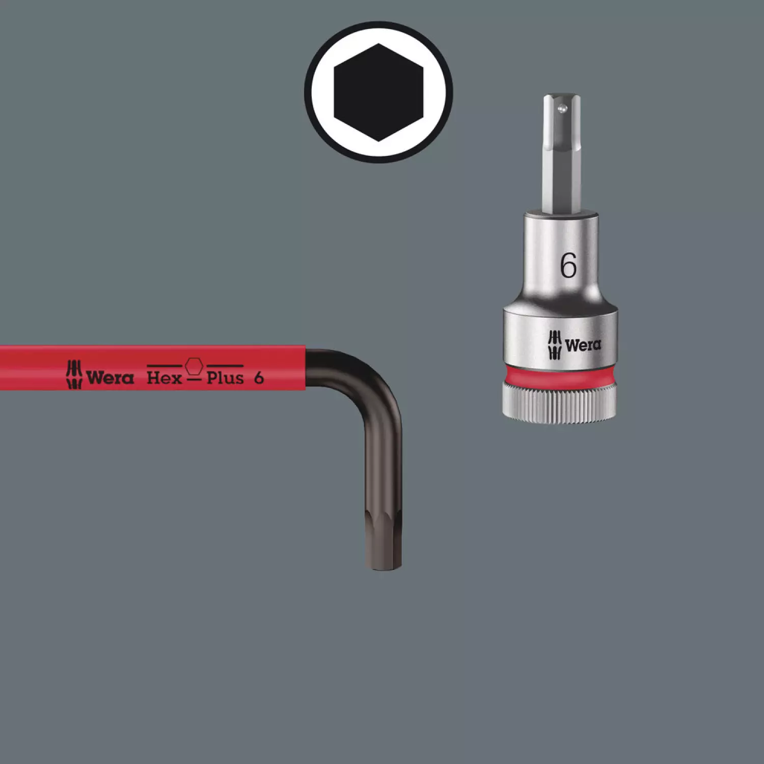 Wera 05022089001 9-delige Multicolour Inbussleutelset - 1,5-10mm