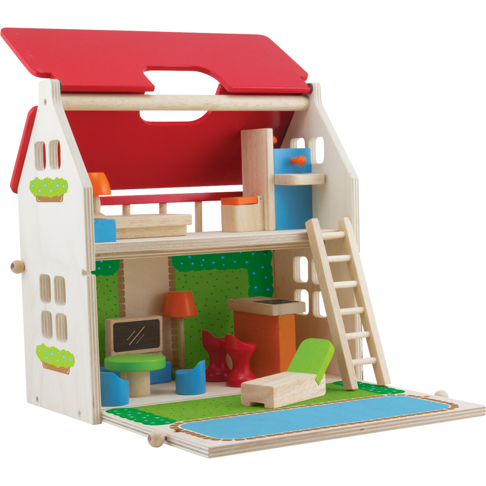 Puppenhaus aus Holz