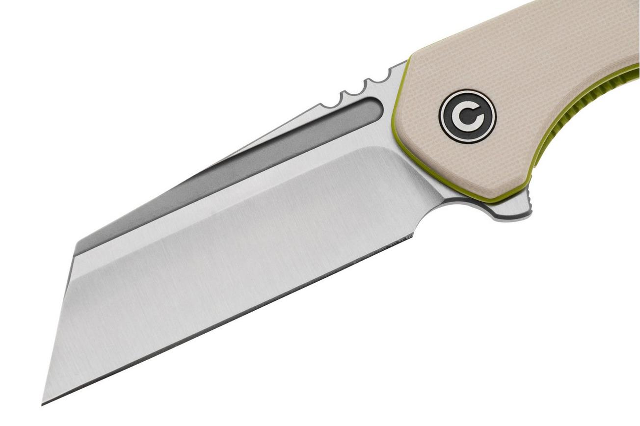 Civivi ExOne C23036-2 Satin Nitro-V, Ivory G10 zakmes, Brian Brown design