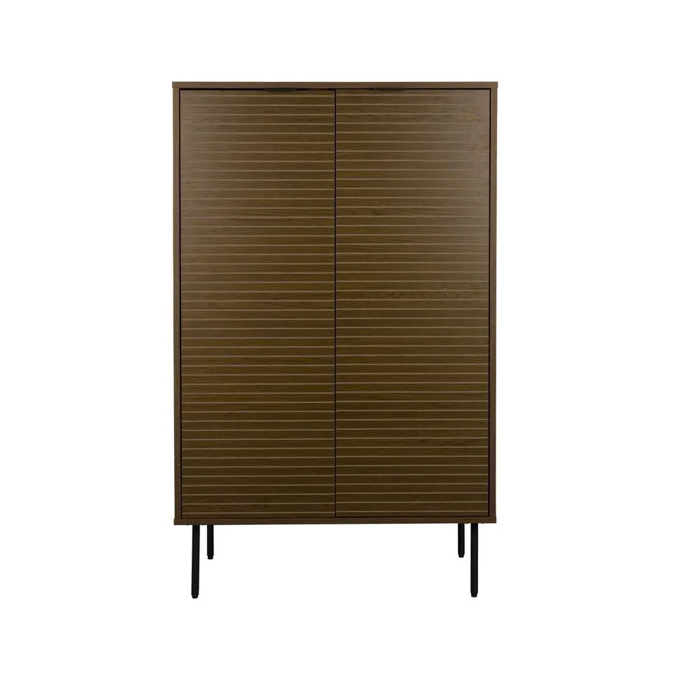 Housecraft Living Flux Opbergkast Hoog Gerookt Eiken - Bruin