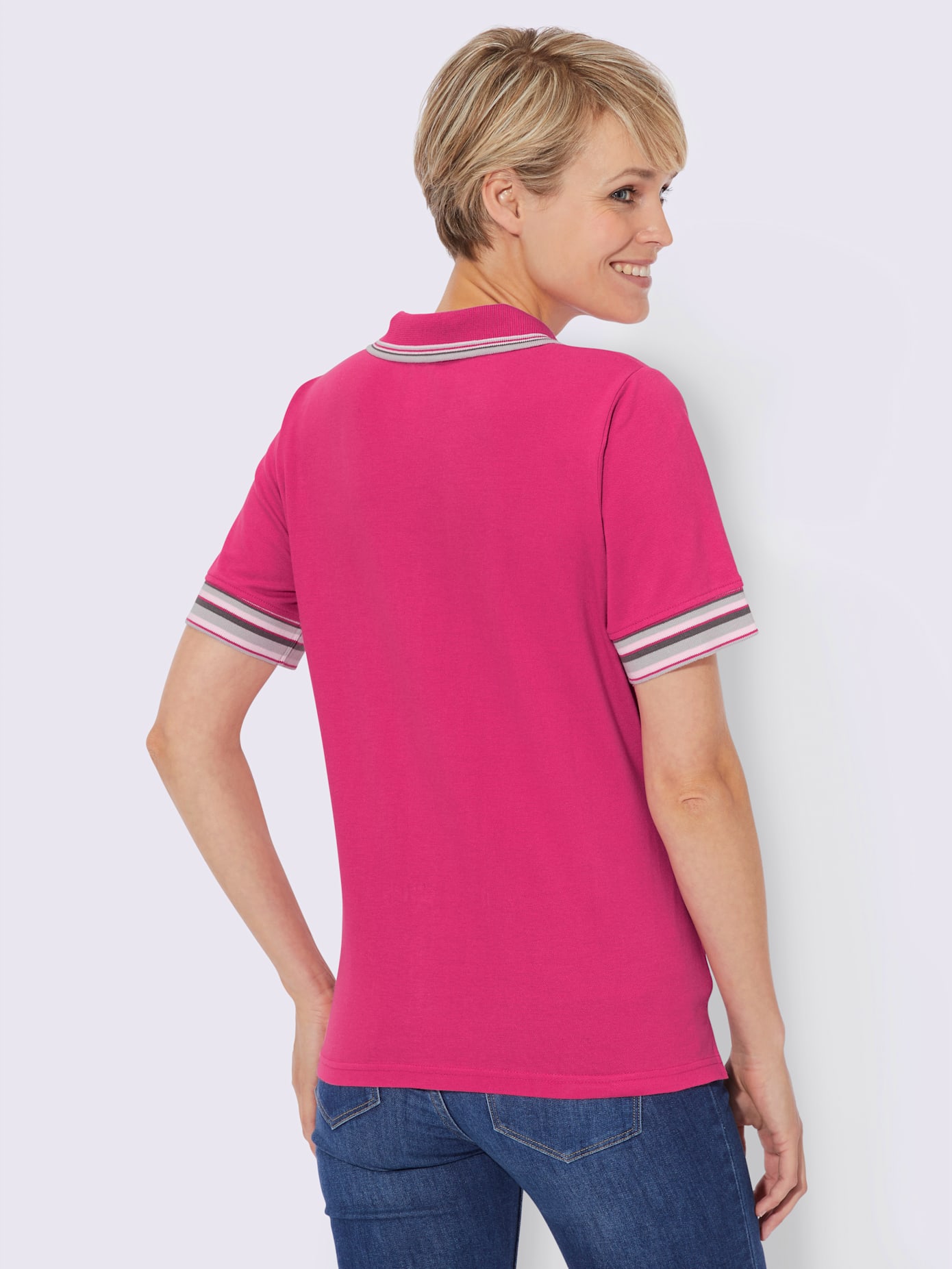 Polo qualité coton doux sur la peau