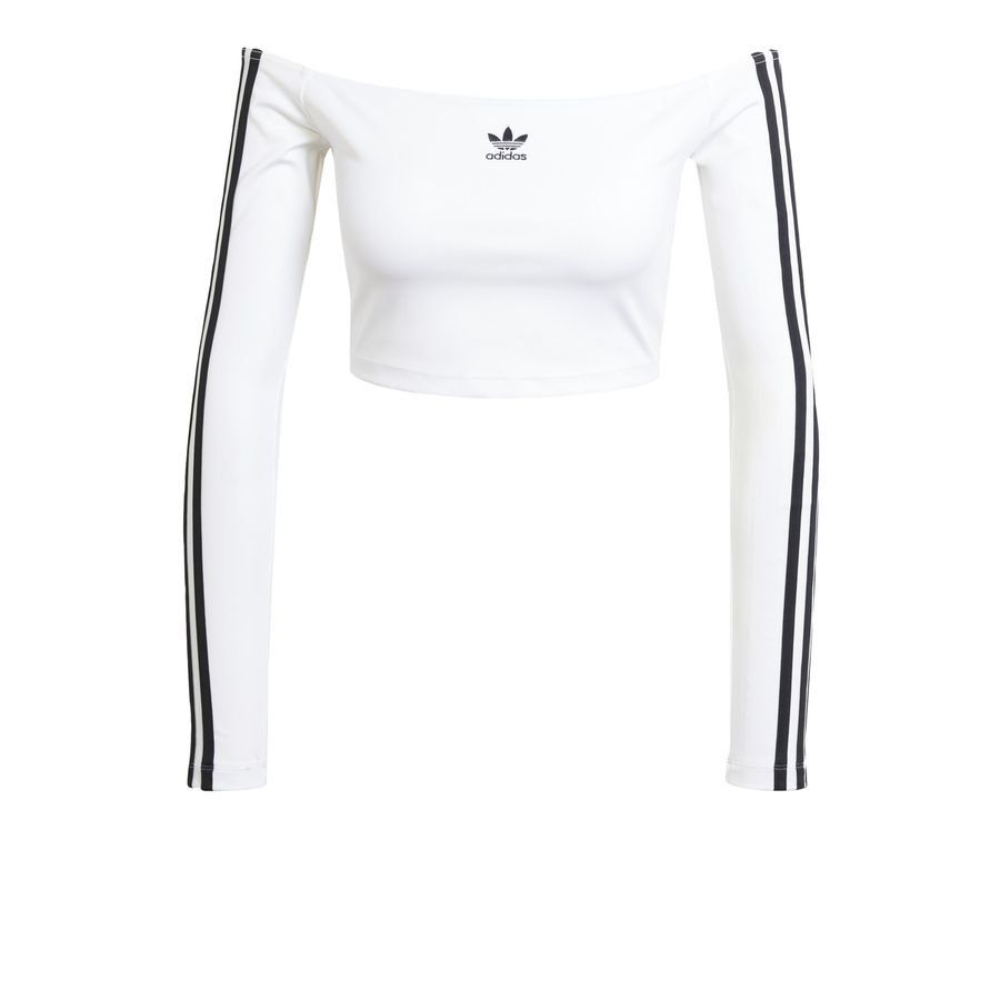Adidas Original T-shirt manches longues épaules dénudées Adicolor