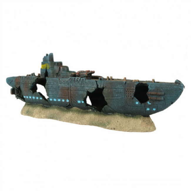 Décoration pour aquarium sous-marin en résine Aqua Della