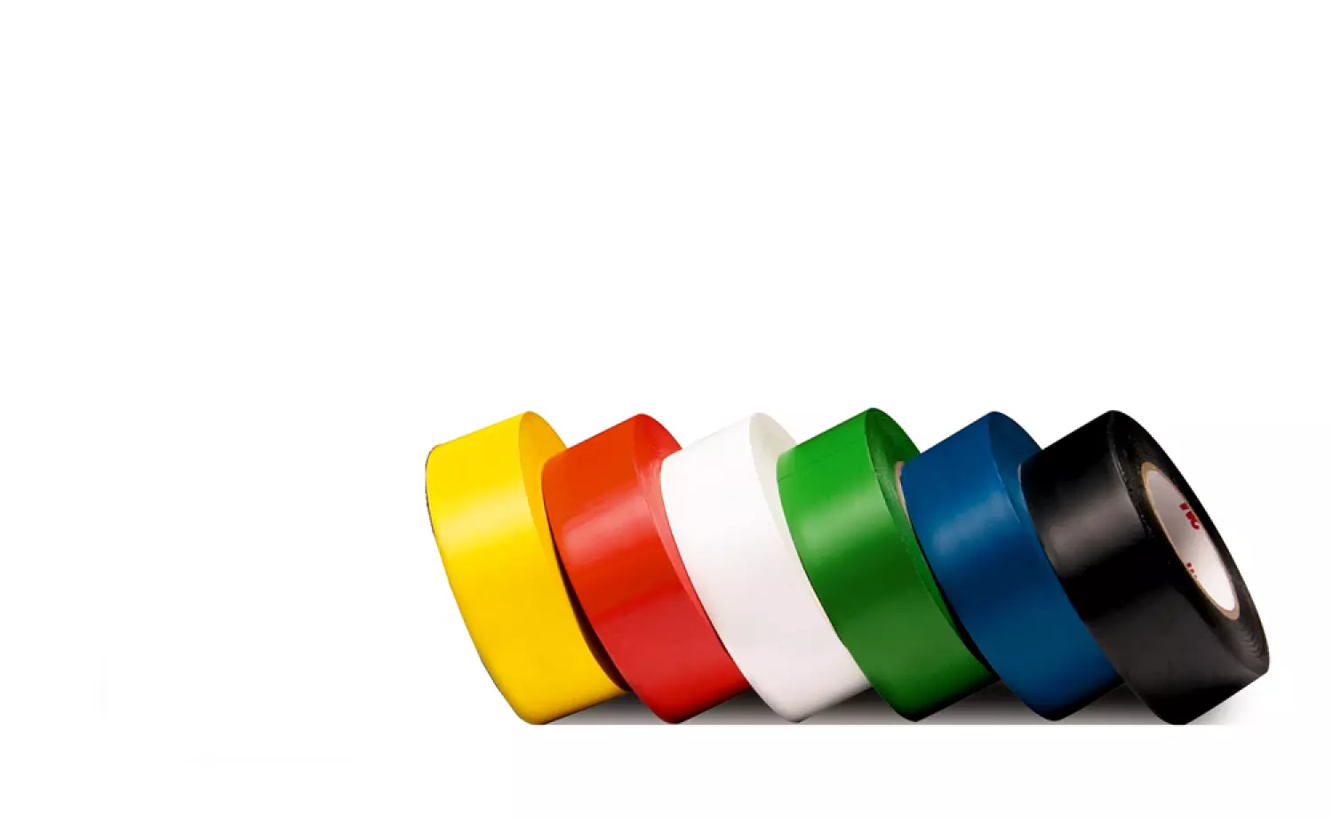 3M 764 Vinyl Tape - PVC plakband Rood - 50 mm x 33 m x 0.13 mm