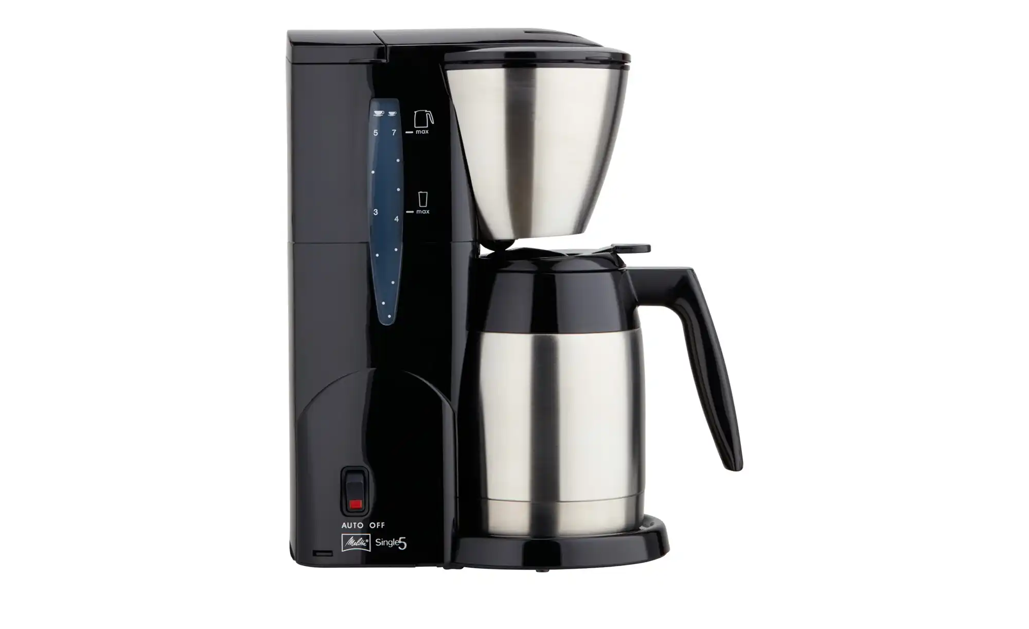 Melitta Thermo-Kaffeeautomat M728 bk SST Single5 Therm und Becher