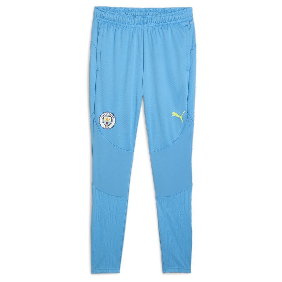 Manchester City Bas de Survêtement - Magic Blue/Jaune fluo
