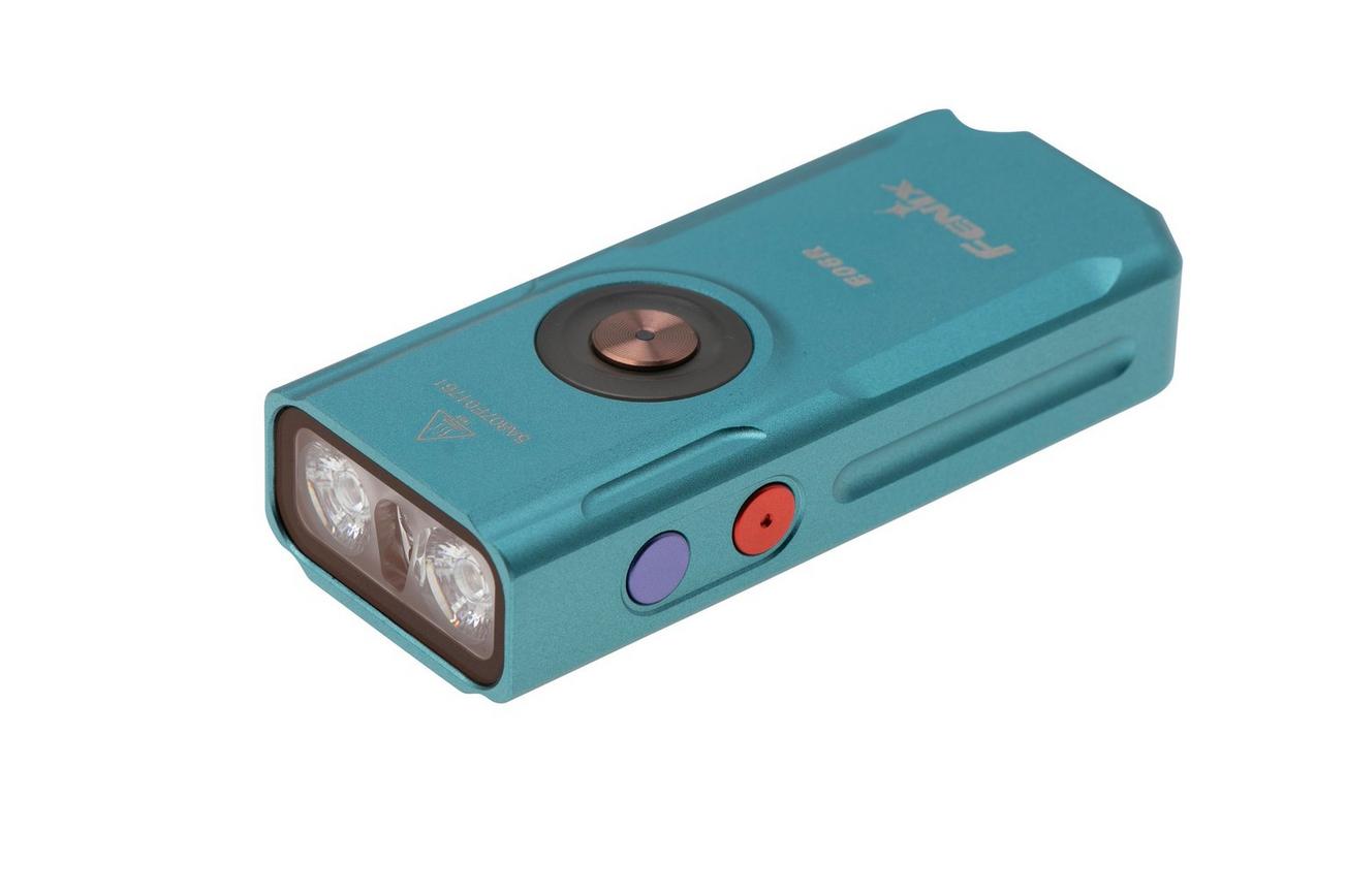 Fenix E06R Turquoise sleutelhangerzaklamp, 700 lumen