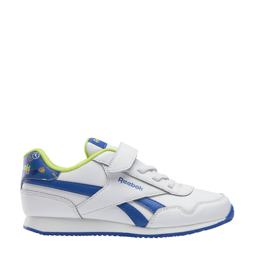 Reebok Royal Clean Joggersneakers wit/blauw/geel