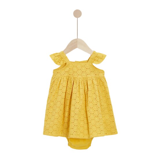 Ensemble Robe + Bloomer   Jaune soleil        de               P'tit bisou