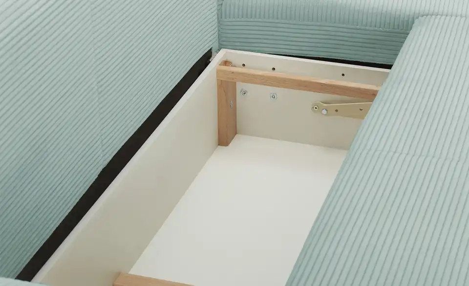 Ecksofa Bern Mintgrün rechts