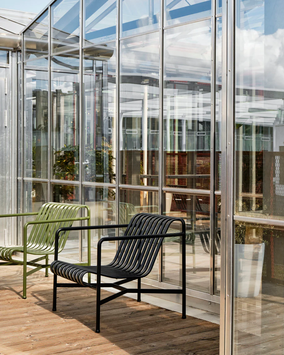 HAY  Palissade Lounge Low havestol - Anthracit