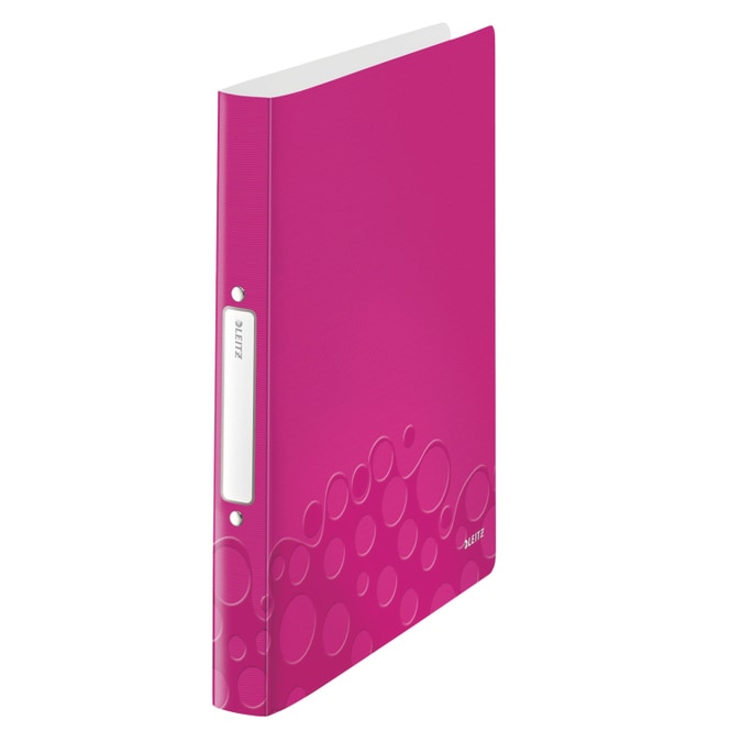 Ringbuch A4 - WOW - pink/metallic
