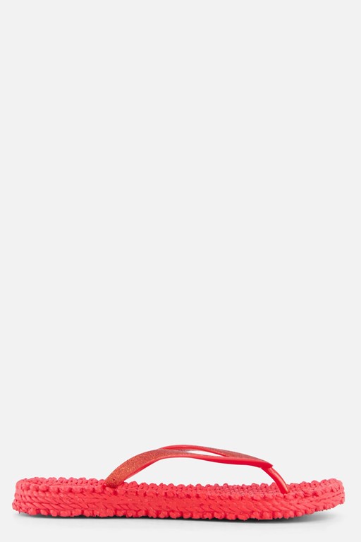 Ilse Jacobsen Cheerful01 Slippers rood Rubber