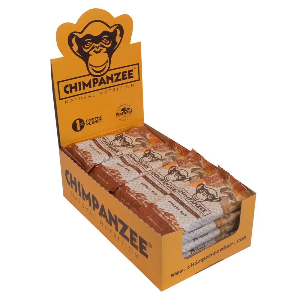 Chimpanzee -  Riegel Energy Bar Cashew Caramel 20 Stück