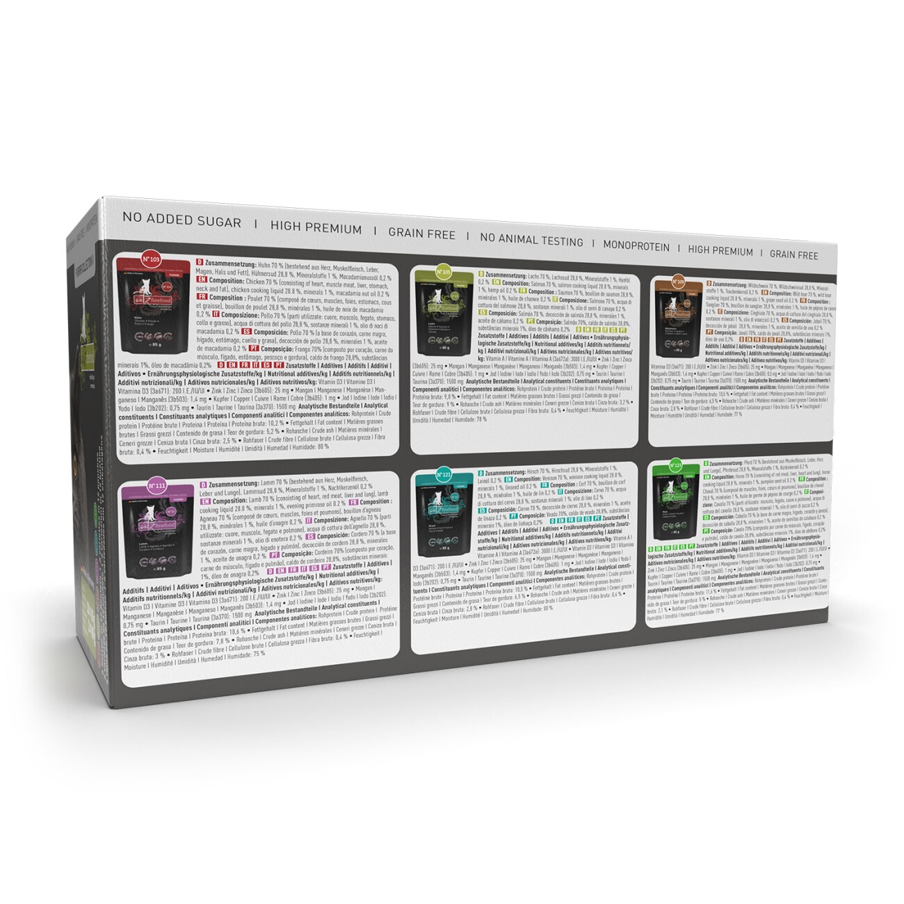 Catz finefood Nassfutter Katze Purrrr Collection II Adult Multipack 12x85 g