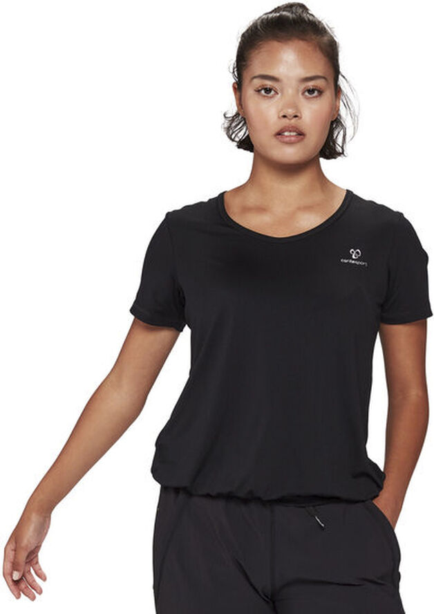 Carite Charlotte trænings T-shirt Sort