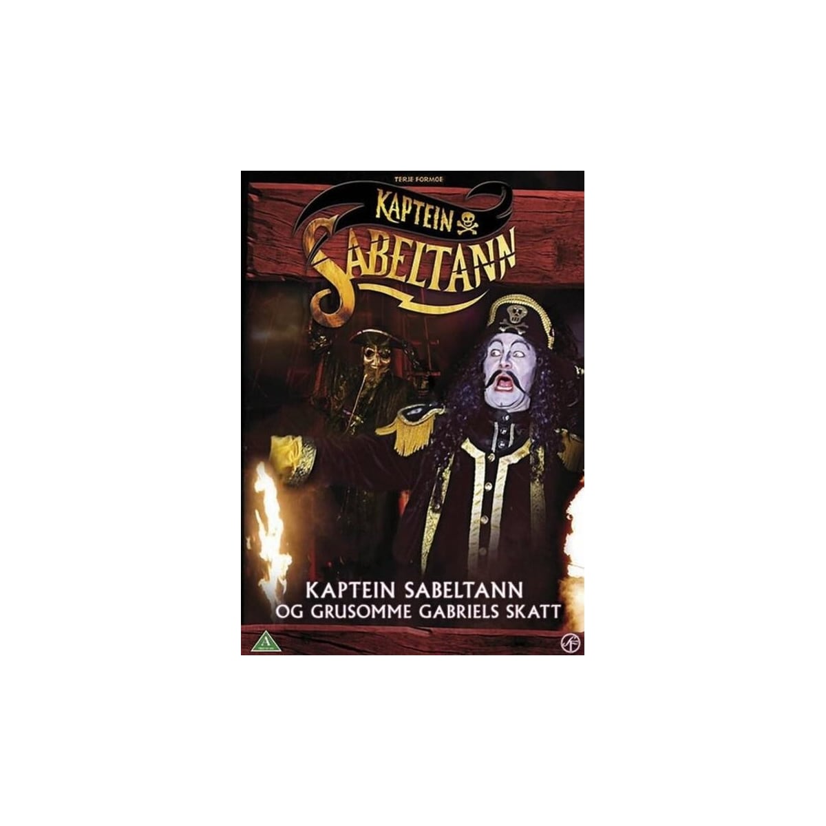KAPTEIN SABELTANN OG GRUSOMME GABRIELS SKATT (DVD)