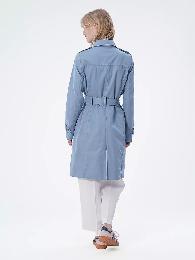 S.OLIVER Trenchcoat blau