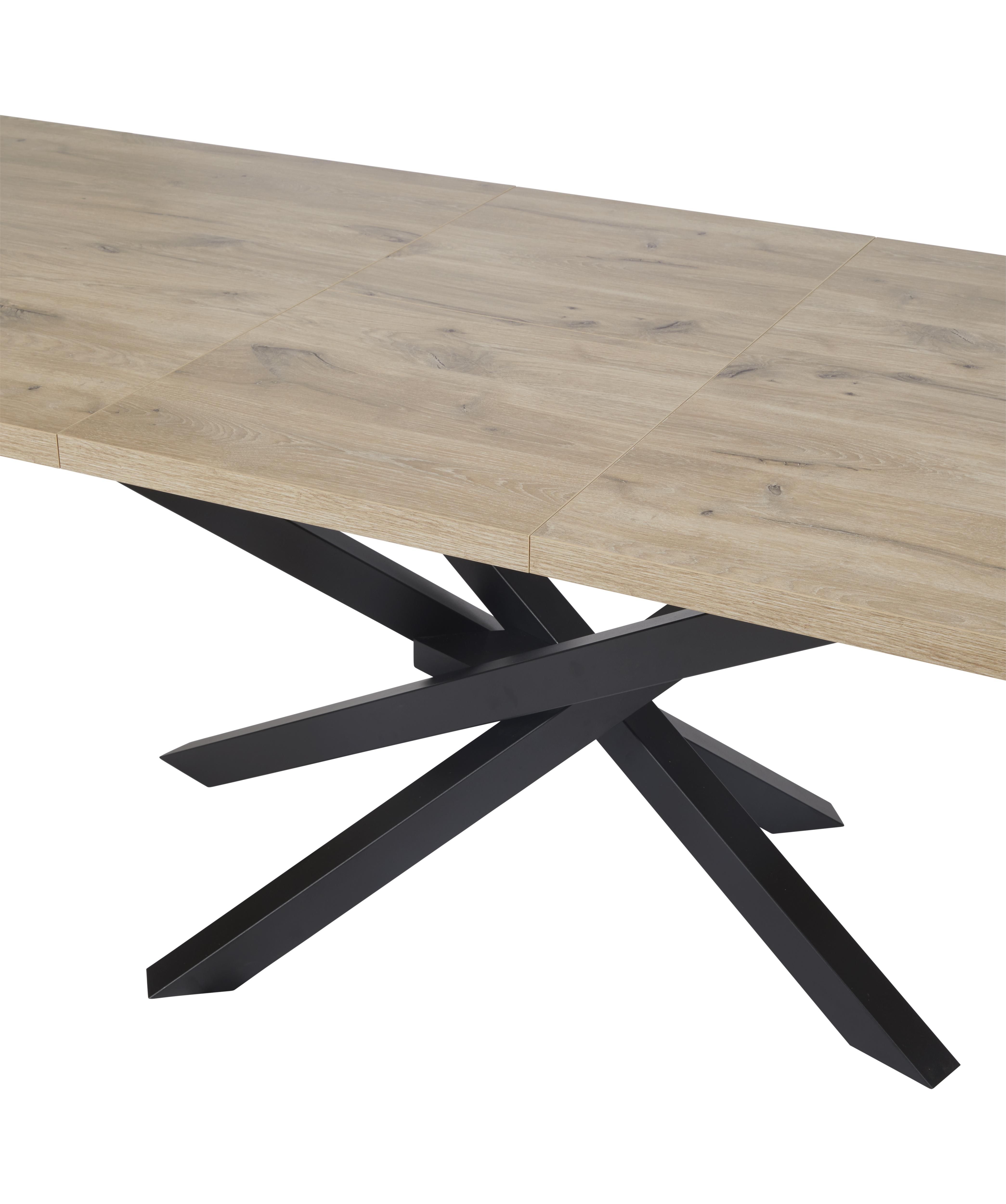 TIM TABLE AVEC ALLONGE PAPILLON 190-240X76X100CM