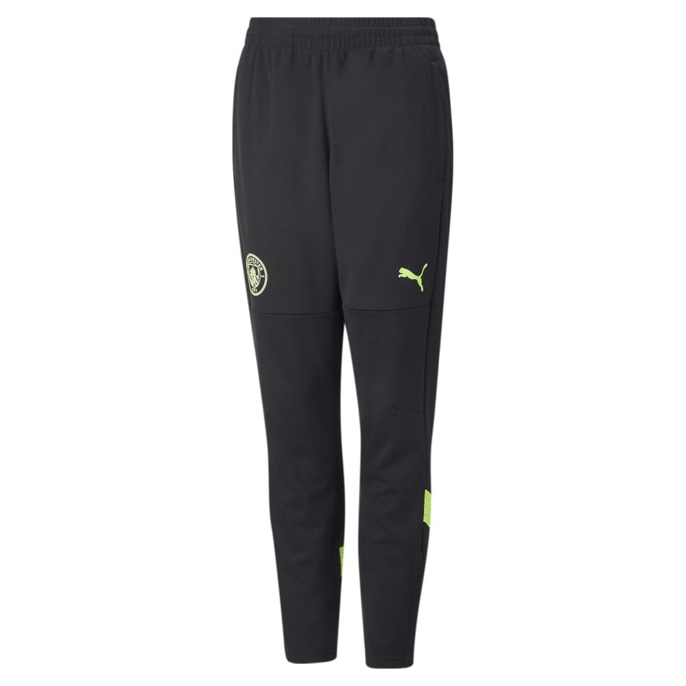 Puma Manchester City Pantalon d'entraînement de football Noir Garçon Manchester 2022/2023