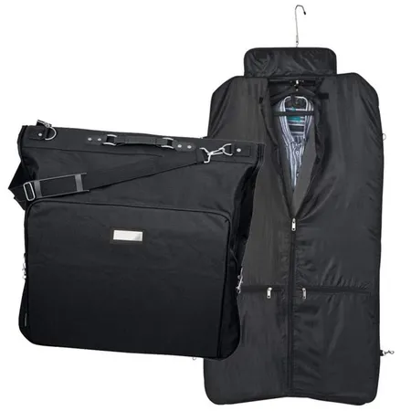 Macma Kleidersack aus Polyester mit Metallschild