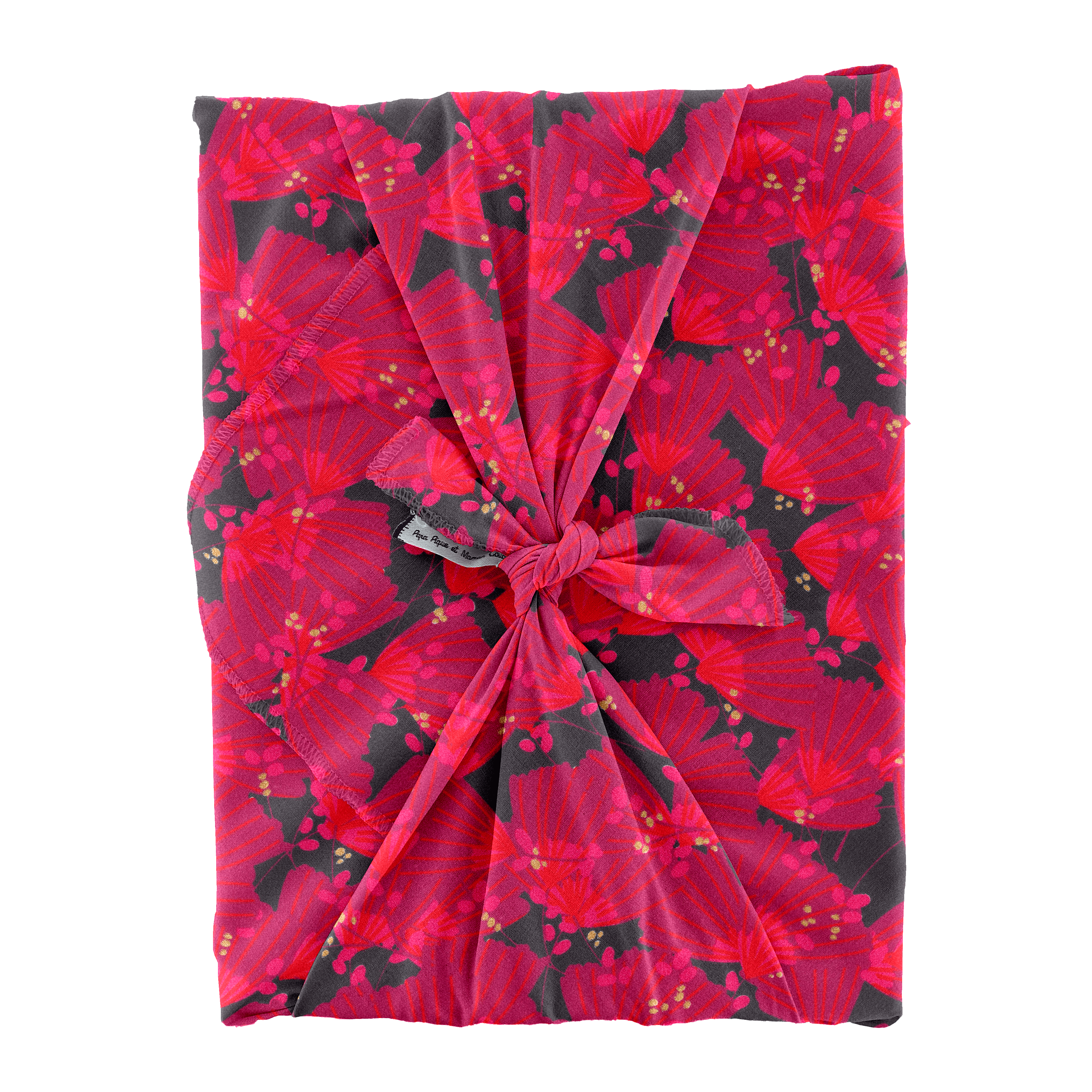 Furoshiki Grand 73 X 73 Cm Féérie Fuchsia