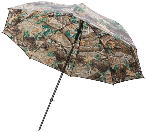 Parapluie de pêche Ultimate Umbrella Camo avec Fonction d'inclinaison