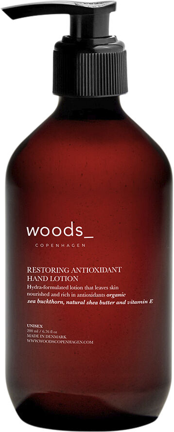 Woods Copenhagen RESTORING ANTIOXIDANT HAND LOTION - 200ML