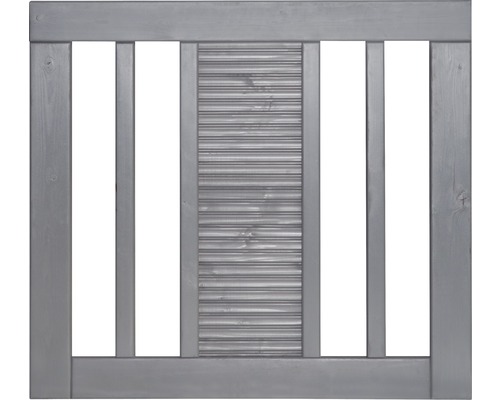 Enkele poort Konsta Fenris zonder slotinsteek 90 x 90 cm lichtgrijs