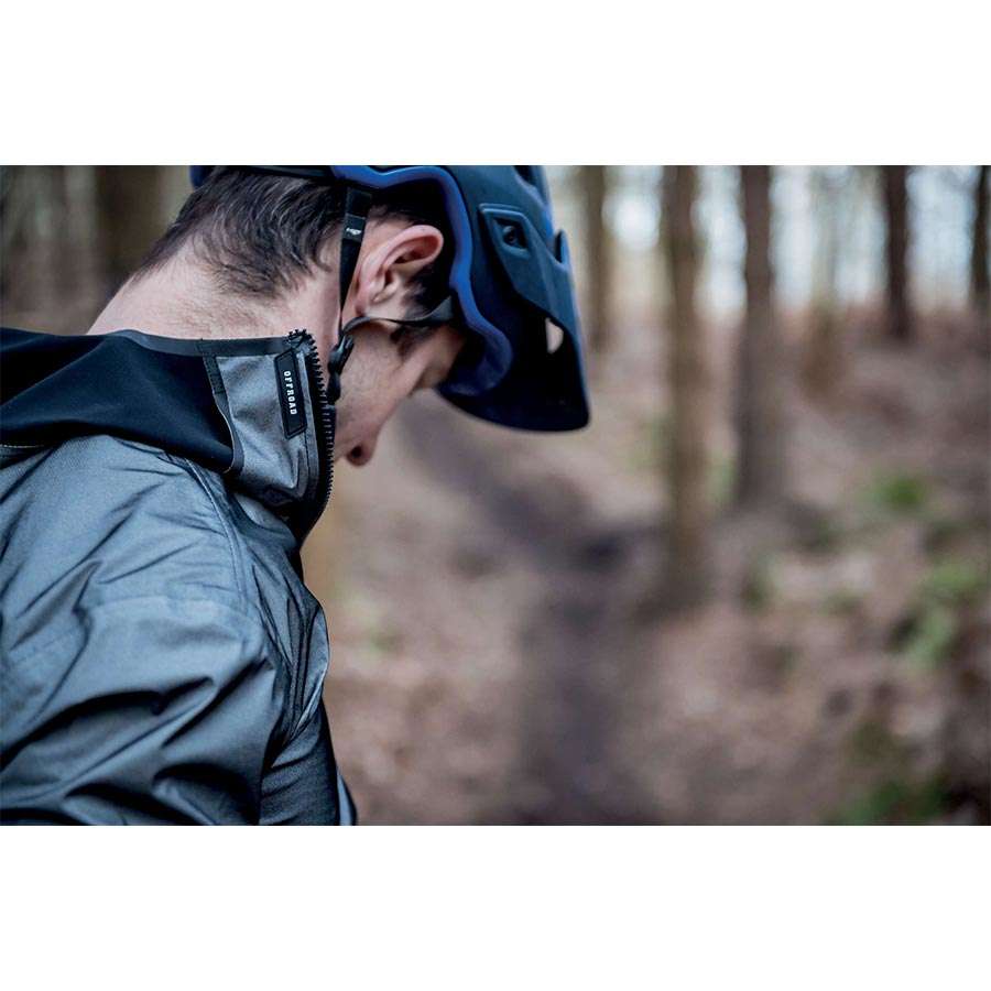 Assos Trail Steinbeisser Regenjack Zwart Heren