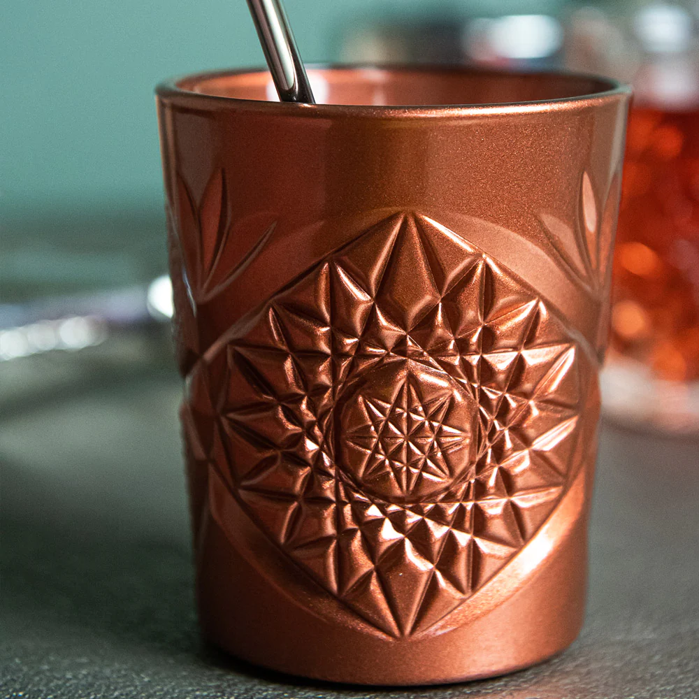 Boîte de 12 gobelets Hobstar 35,5 cl cuivre Libbey